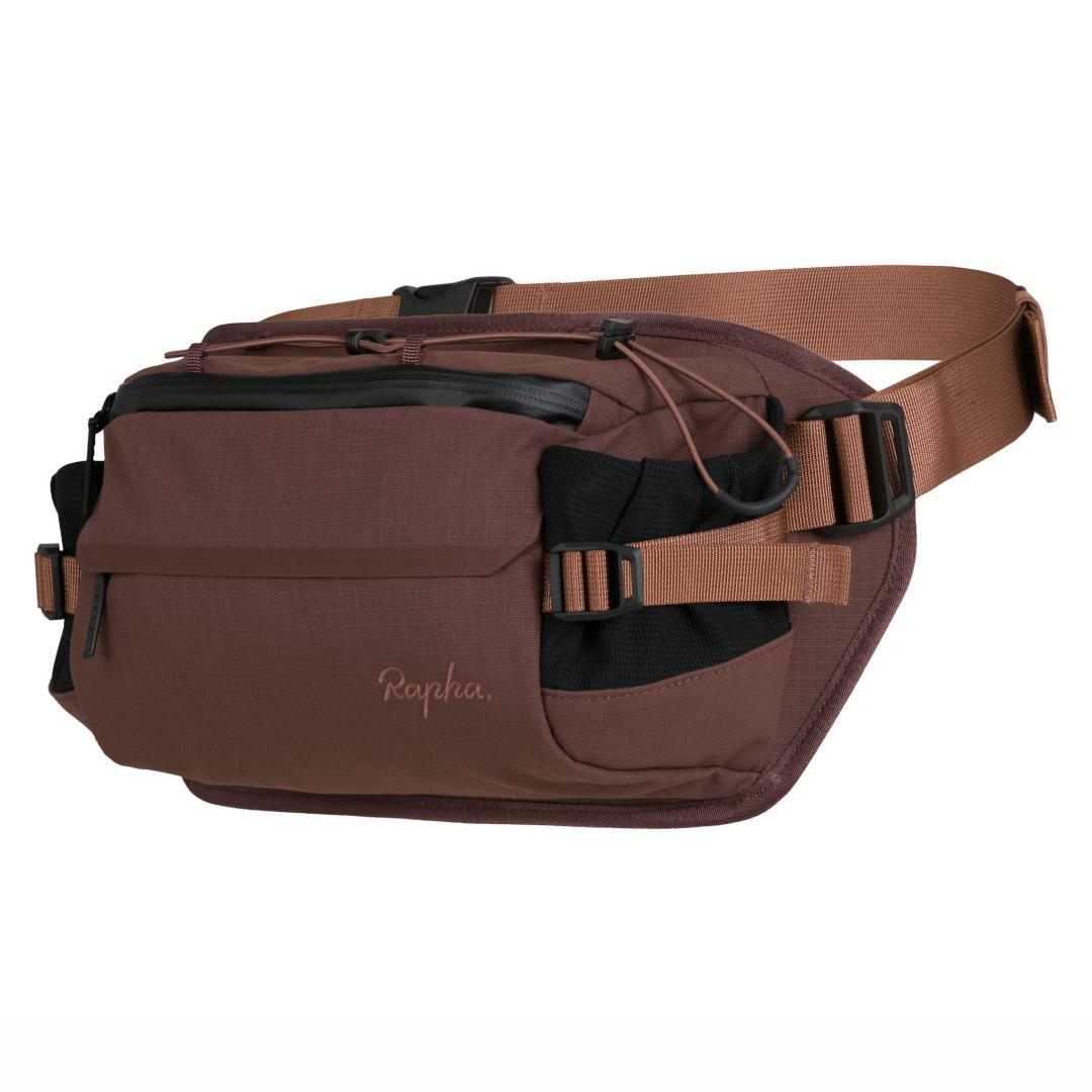 新品 Rapha トレイル ヒップ パック ウォルナット 3リットル