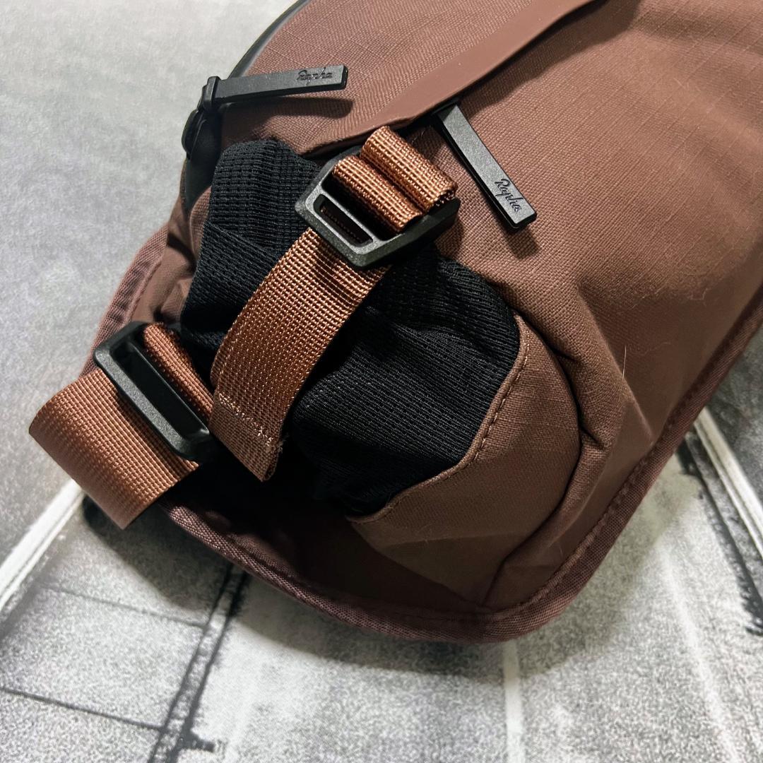 新品 Rapha トレイル ヒップ パック ウォルナット 3リットル