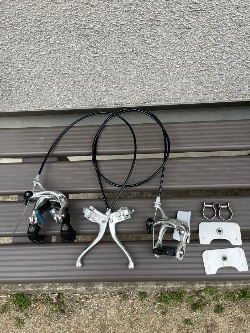 ダイアコンペブレーキ取り付けセット競輪ピストトラック自転車街道練習に