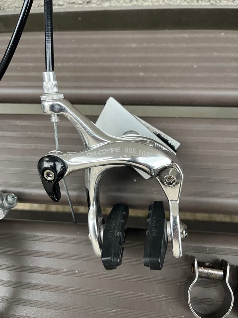 ダイアコンペブレーキ取り付けセット競輪ピストトラック自転車街道練習に