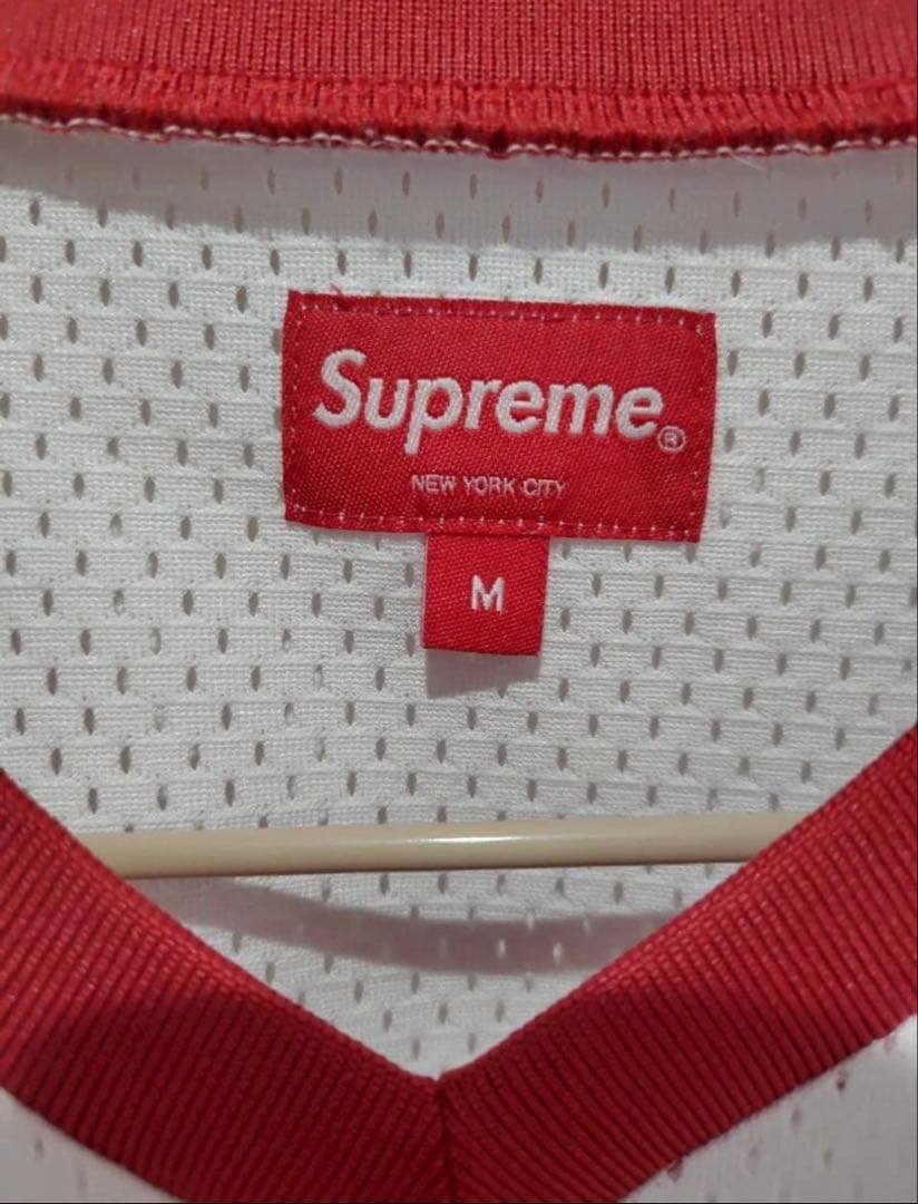 Supreme グレムリン刺繍 フットボールシャツ M