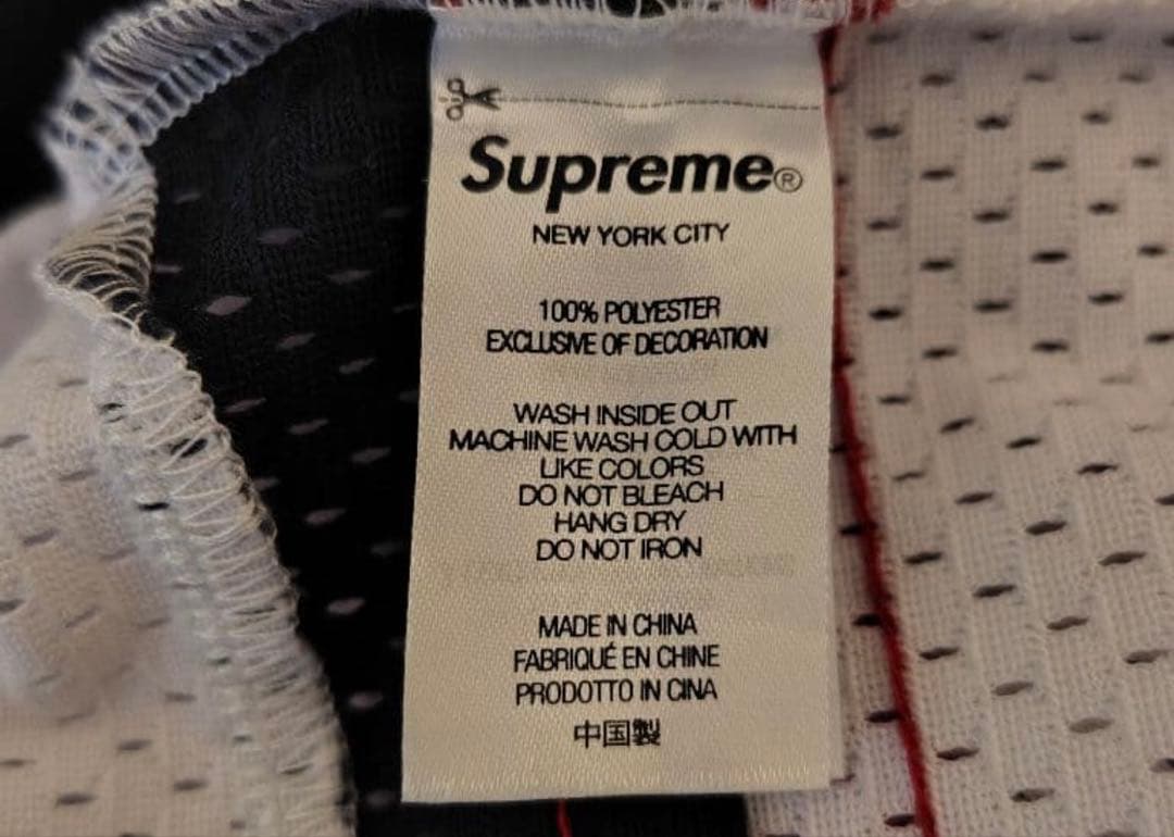 Supreme グレムリン刺繍 フットボールシャツ M