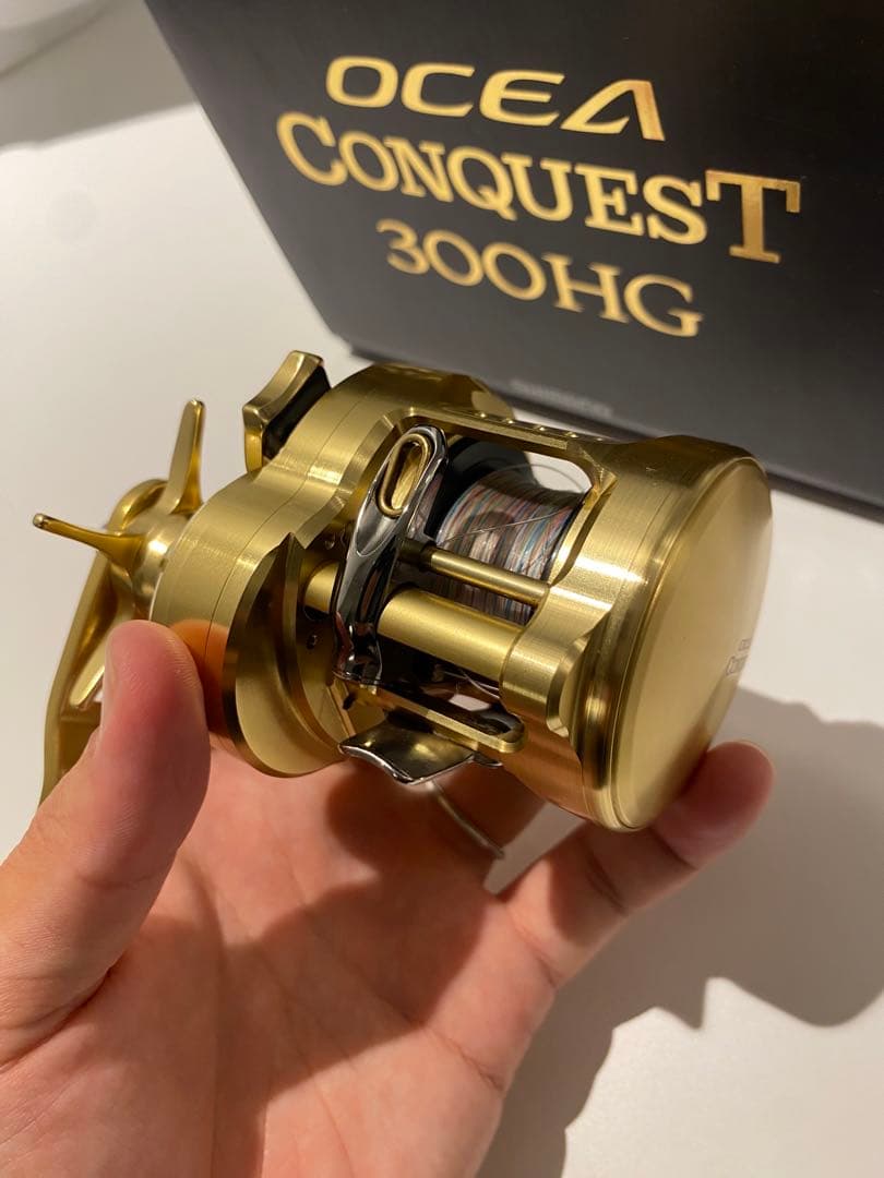 22オシアコンクエスト　リブレハンドルノブセット300HG シマノ