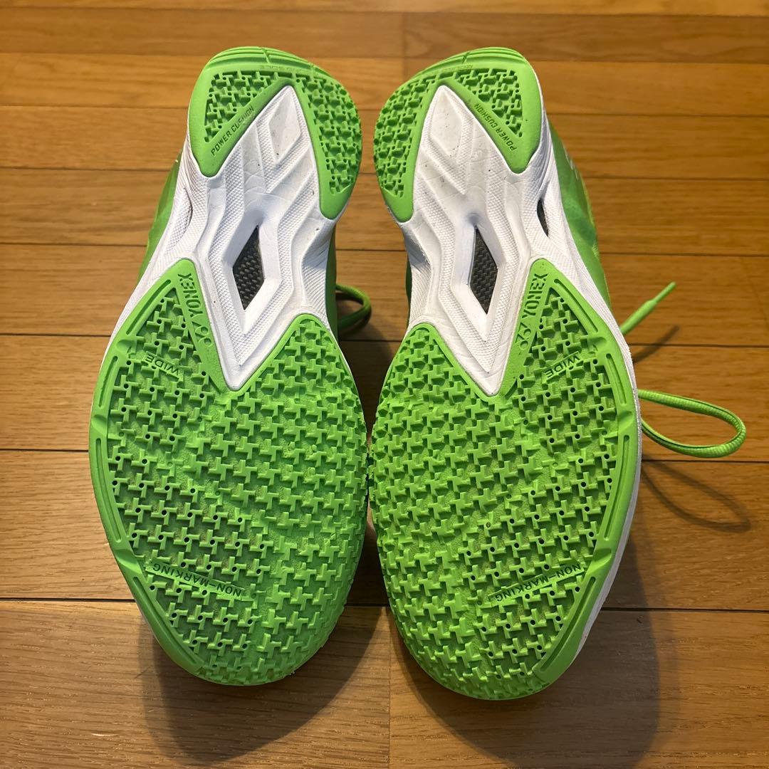 YONEX エアラスZワイド 27cm フラッシュグリーン