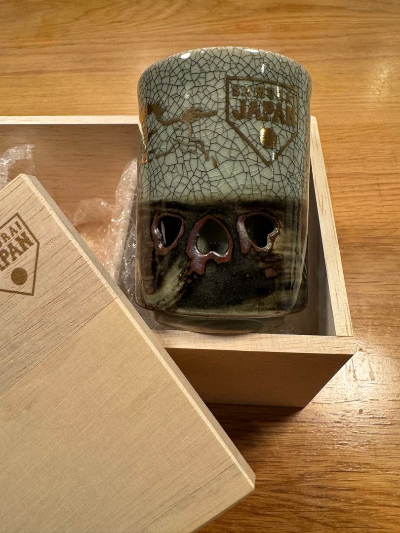 【新品・未使用】 侍ジャパン 侍JAPAN ロゴ入り 大堀相馬焼