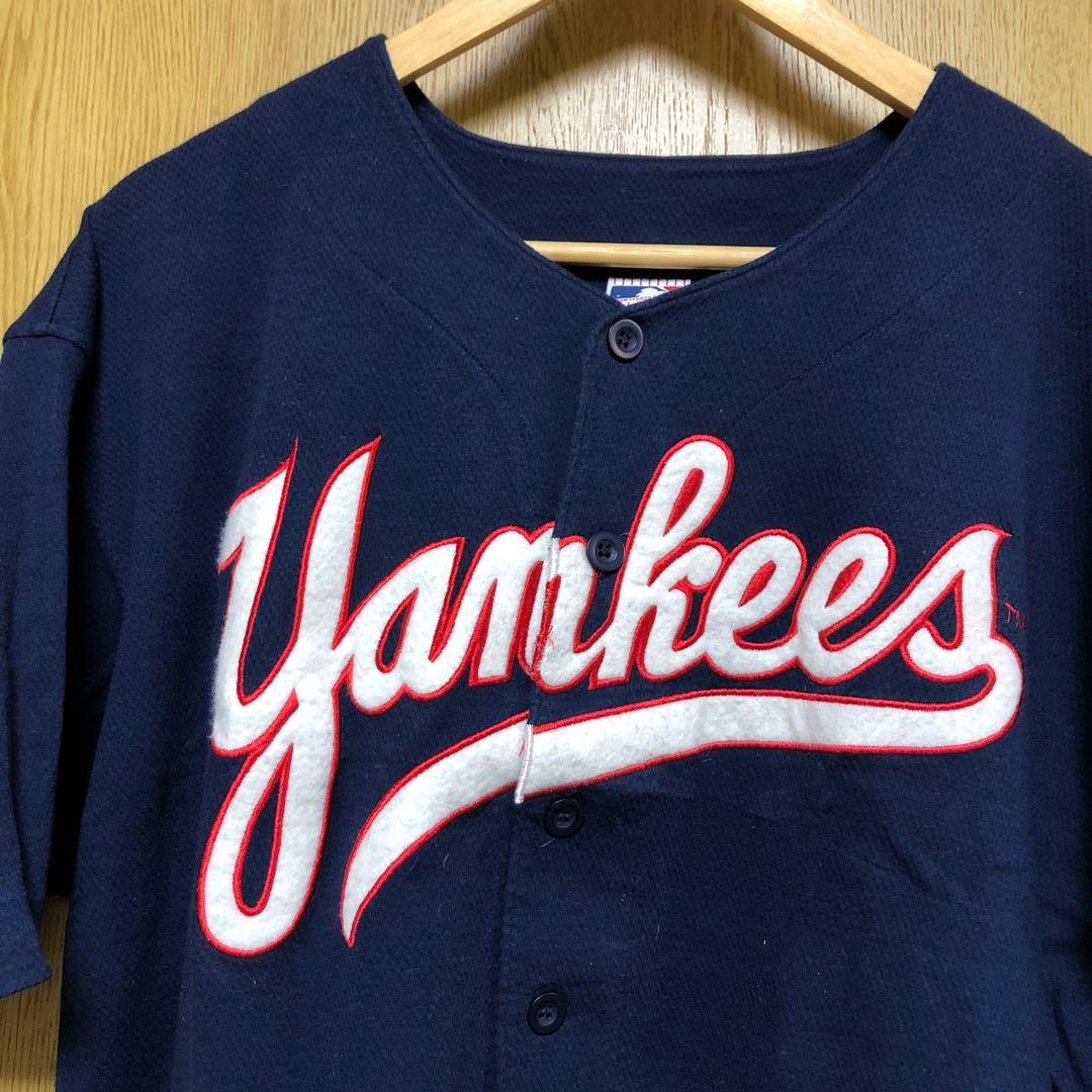 New York Yankees ユニフォーム 90s L ネイビー mlb