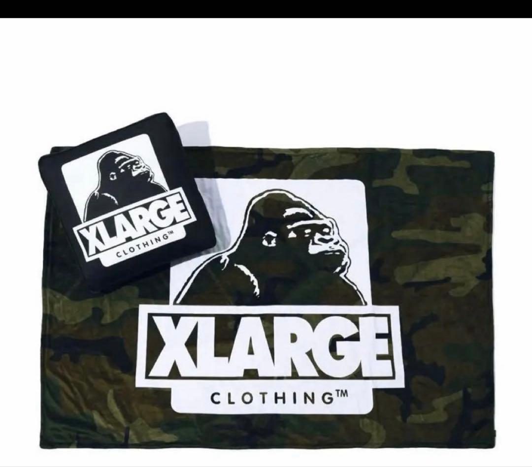X-LARGE エクストララージノベルティブランケットクッション値下げしました！