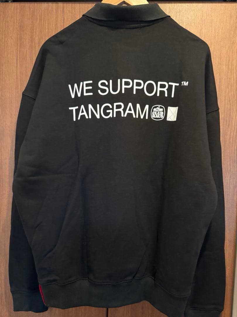 /最終価格/ Clubhaus x TANGRAM 長袖ポロシャツ (厚手)