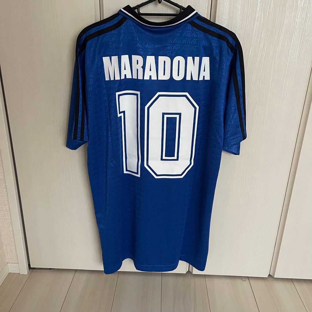 アルゼンチン代表1994away復刻サッカーユニフォームマラドーナ　adidas