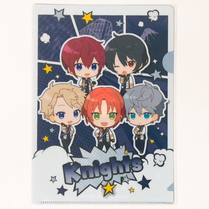 新品★あんスタ【Knights】富士急★A5★クリアファイル★4点セット