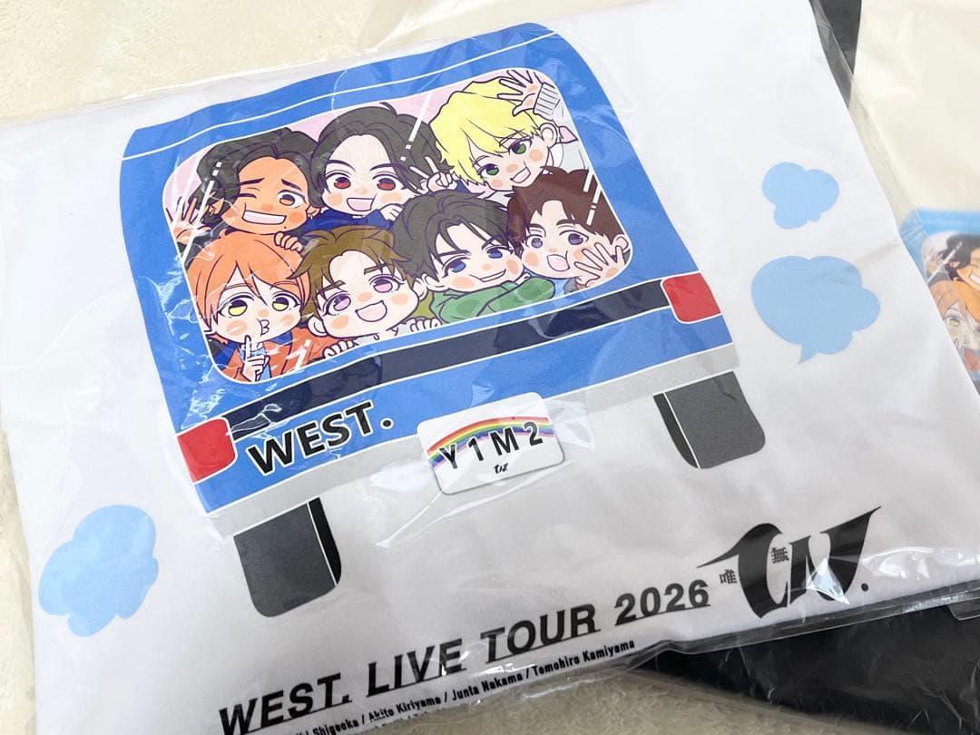 【土曜日限定SALE】WEST. LIVE 唯一無二トートバッグとTシャツセット