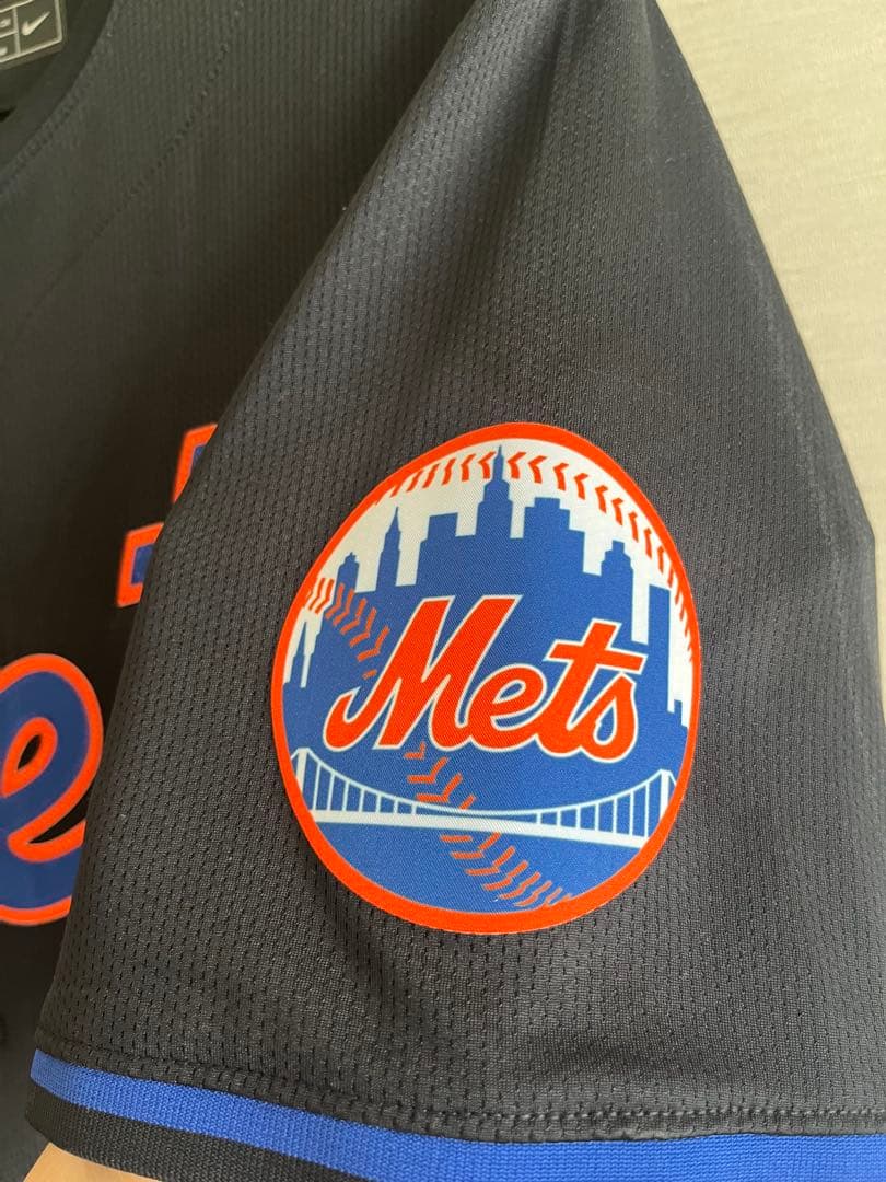 Nike Mets ユニフォーム Senga 34 ブラック