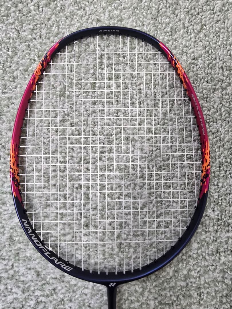 NanoFlare 700バドミントンラケット ピンク/ブラック