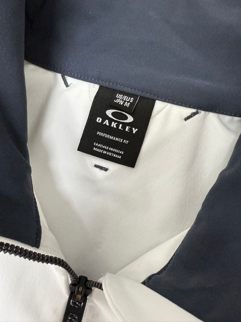 Oakley ジャケットとパンツセット　上下　白　M ゴルフ