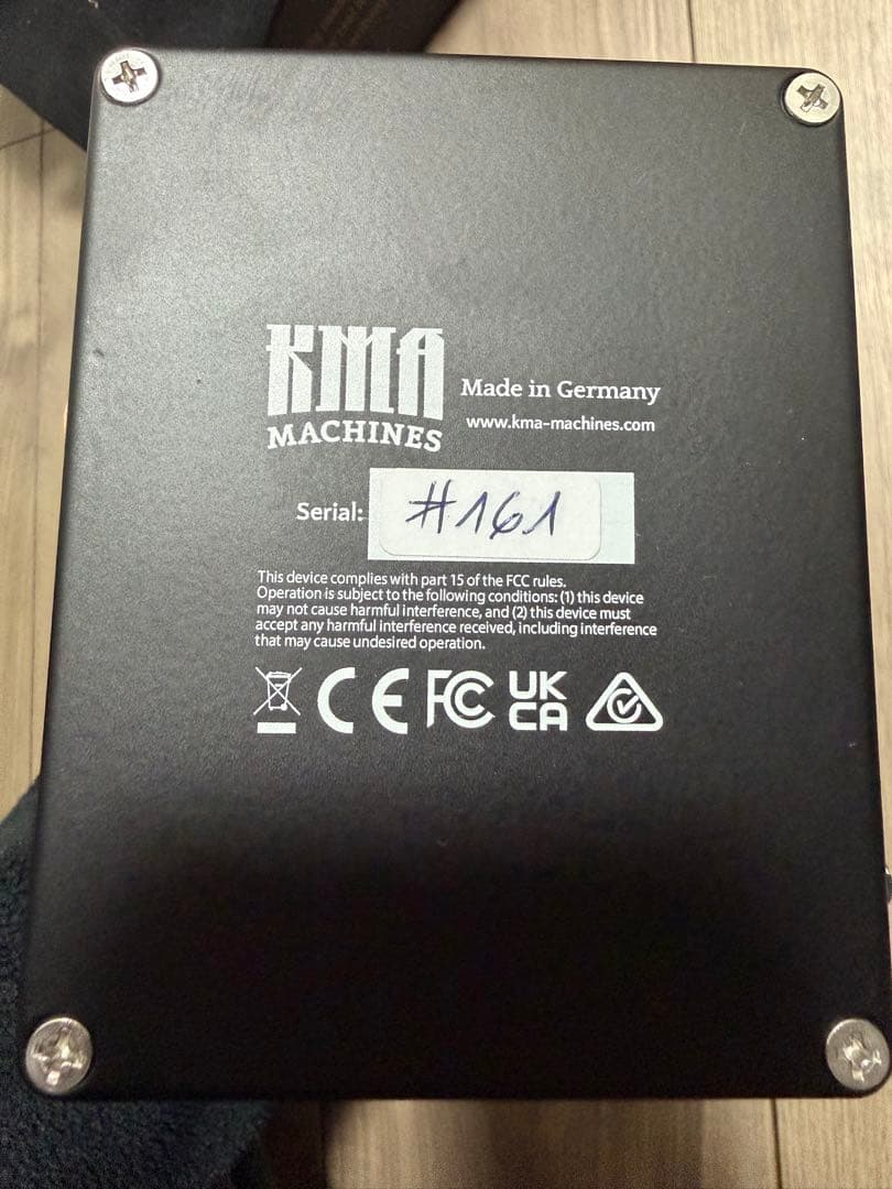 【新品】KMA Machines ENDGAME Shadow Edition