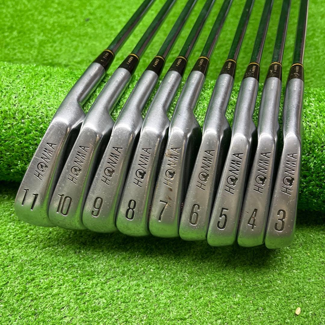 寶TIS-538 HONMA PP737 マッスルバック アイアンセット