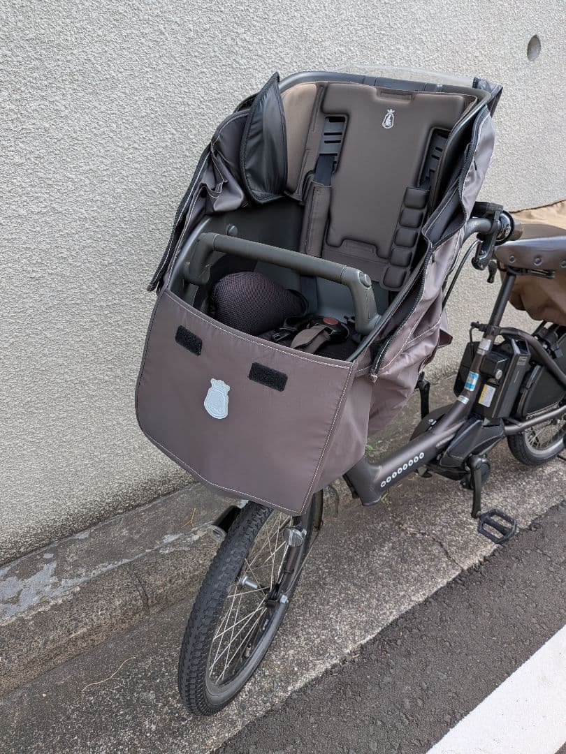 ブリジストンビッケ 電動アシスト自転車 チャイルドシート付き