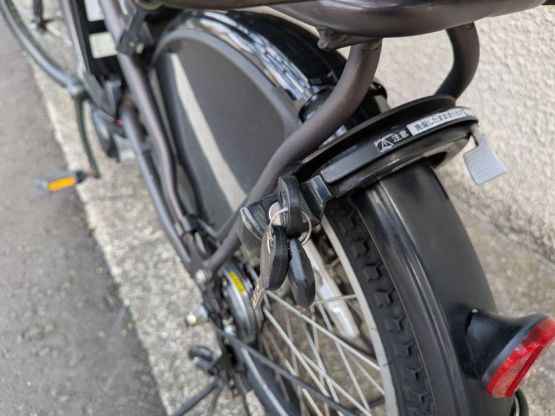 ブリジストンビッケ 電動アシスト自転車 チャイルドシート付き