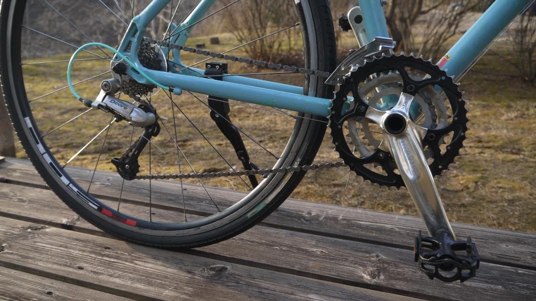 【整備済】クロスバイク　Bianchi　PASSO　43cm　通学通勤に