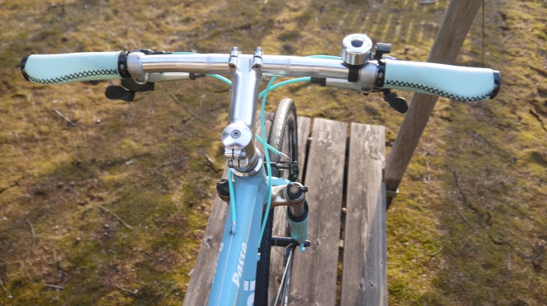 【整備済】クロスバイク　Bianchi　PASSO　43cm　通学通勤に