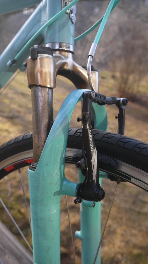 【整備済】クロスバイク　Bianchi　PASSO　43cm　通学通勤に