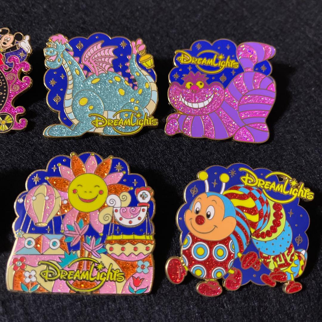 ディズニーピンバッジ　エレクトリカルパレードドリームライツ　6個
