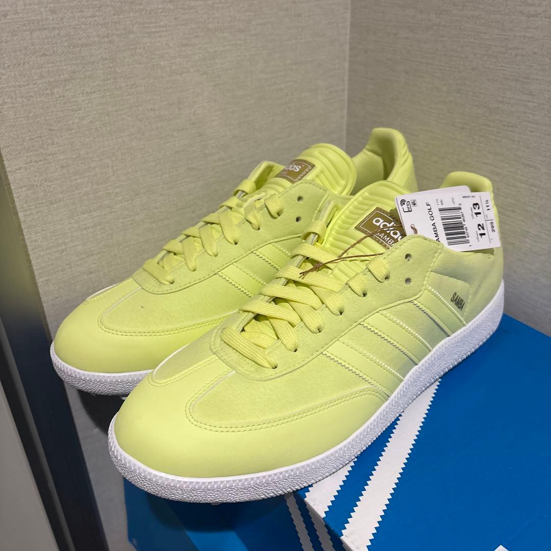 adidas サンバ　ゴルフ　イエロー 29.5c