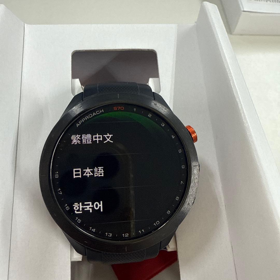 美品　GARMIN APPROACH S70 GPSナビ