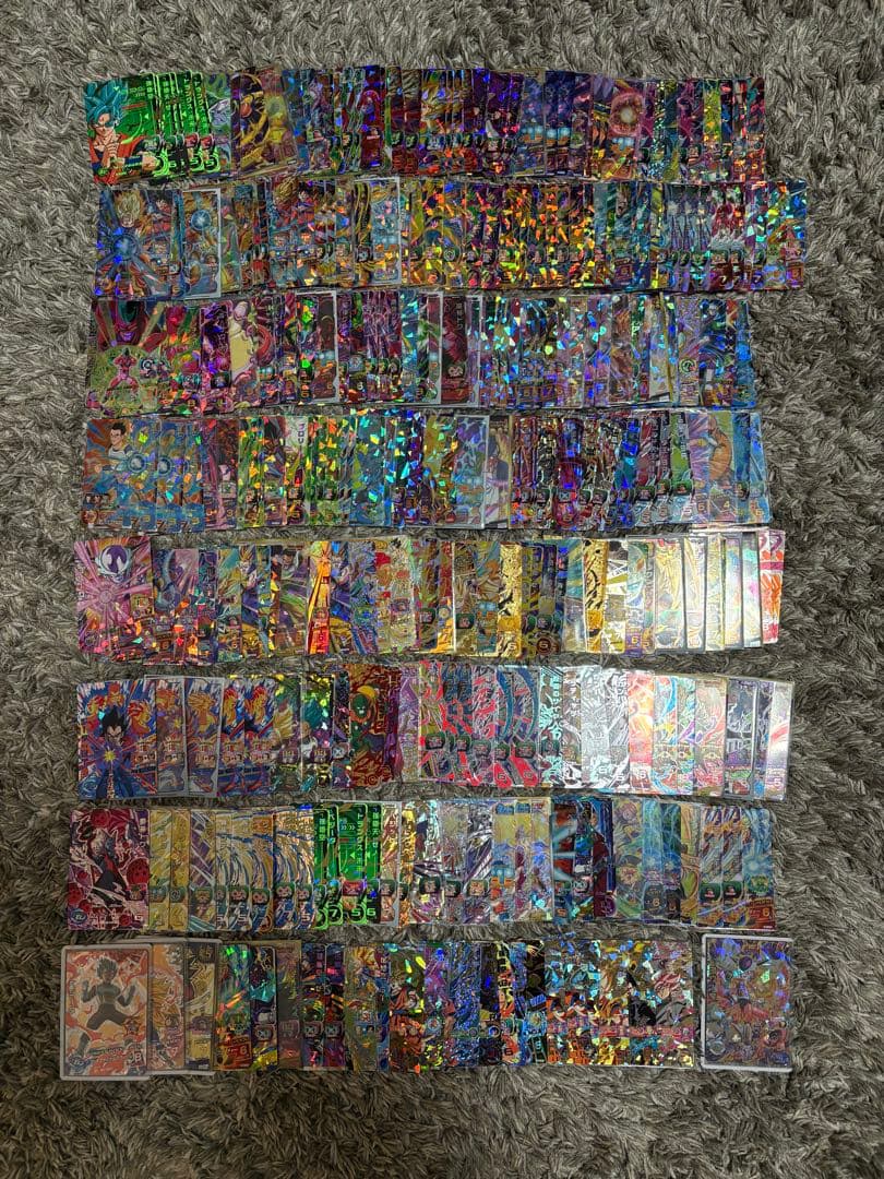 ドラゴンボールヒーローズ旧弾CPと星3約320枚セット
