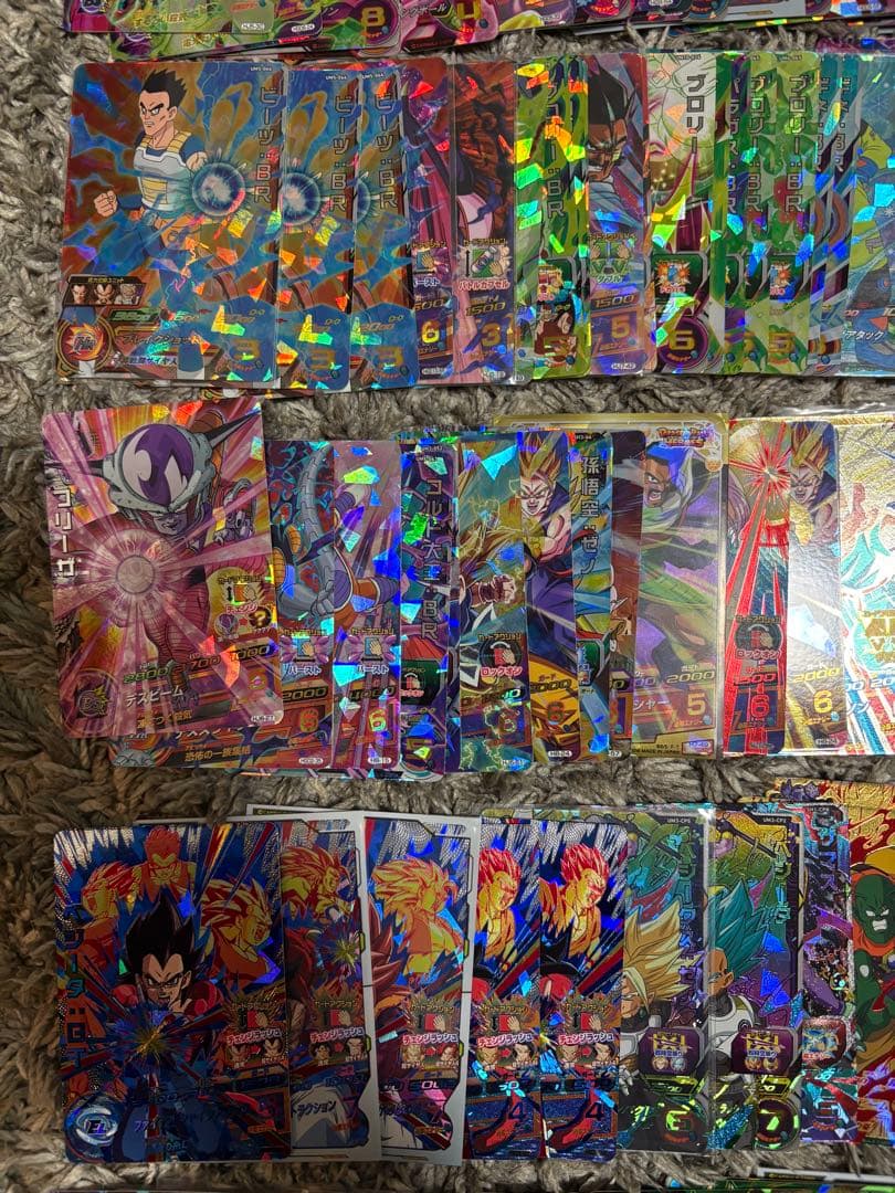 ドラゴンボールヒーローズ旧弾CPと星3約320枚セット