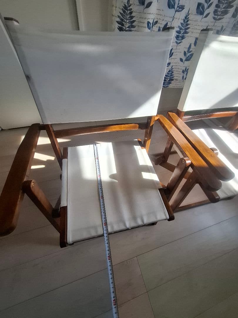 2個セット アウトドアチェア 折りたたみ コンパクト ウッド