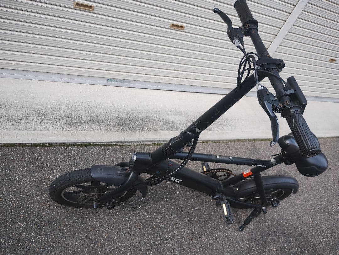 電動　アシスト　自転車　14インチ　ミニベロ　36v