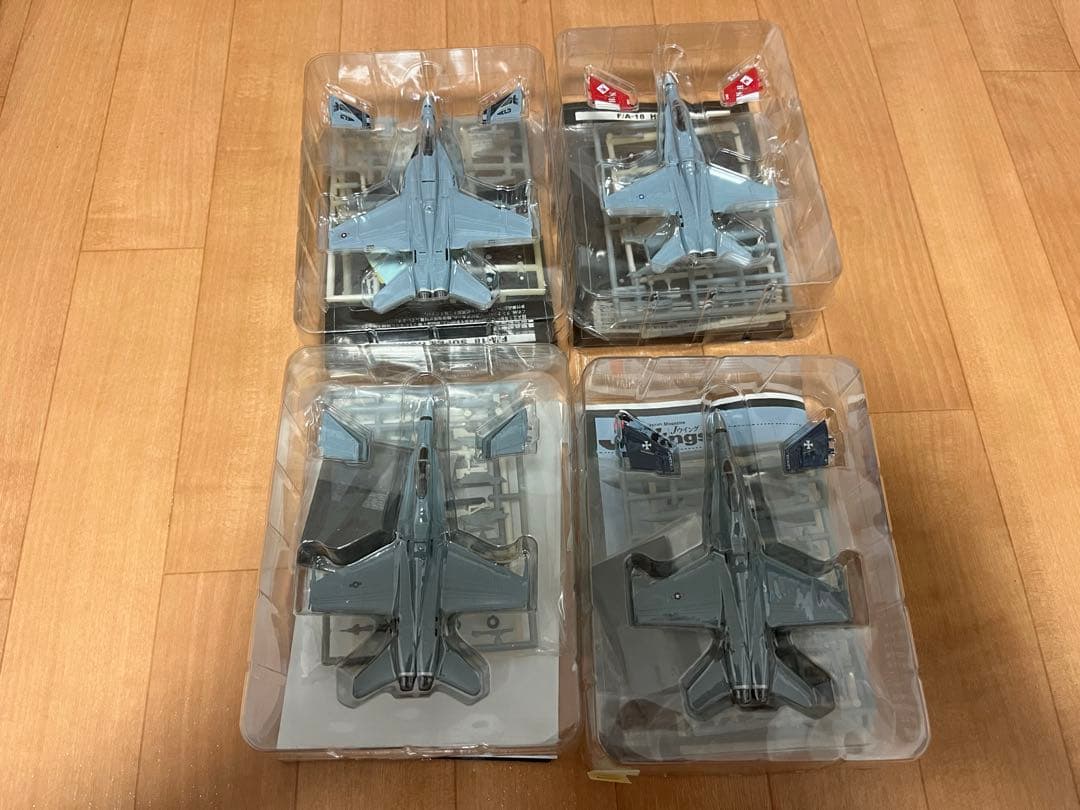 航空機・ヘリコプター Jwings F-toys F-18 F-4 A-7 1/144