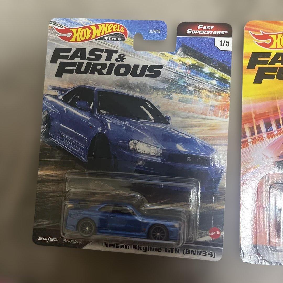 Hot Wheels Fast & Furious ワイスピ 7台セット