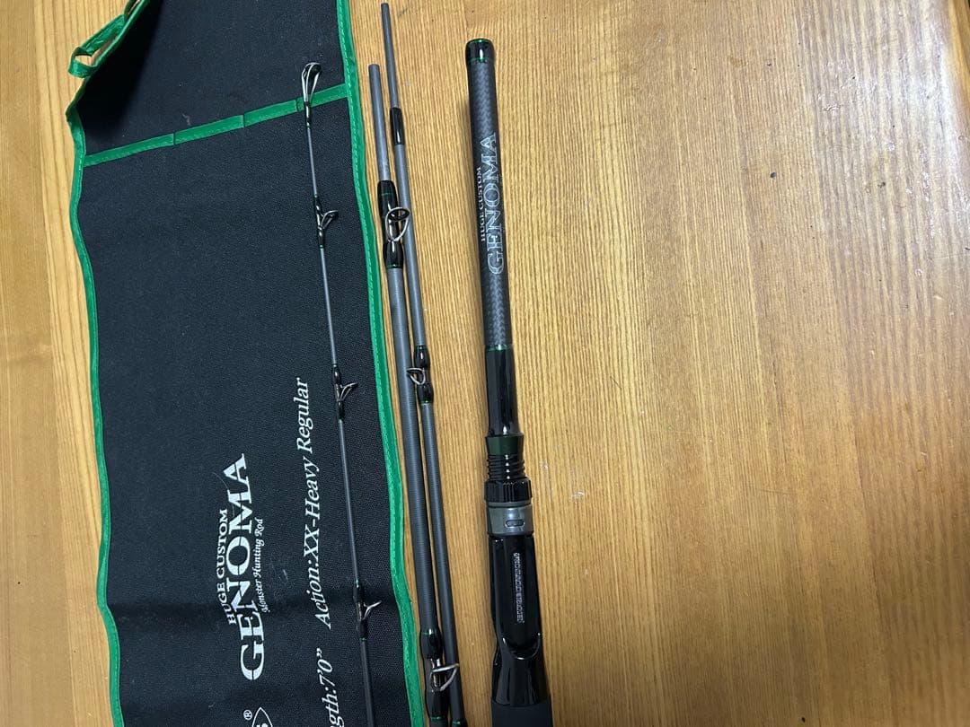 deps GENOMA HG-70R バスロッド 70インチ