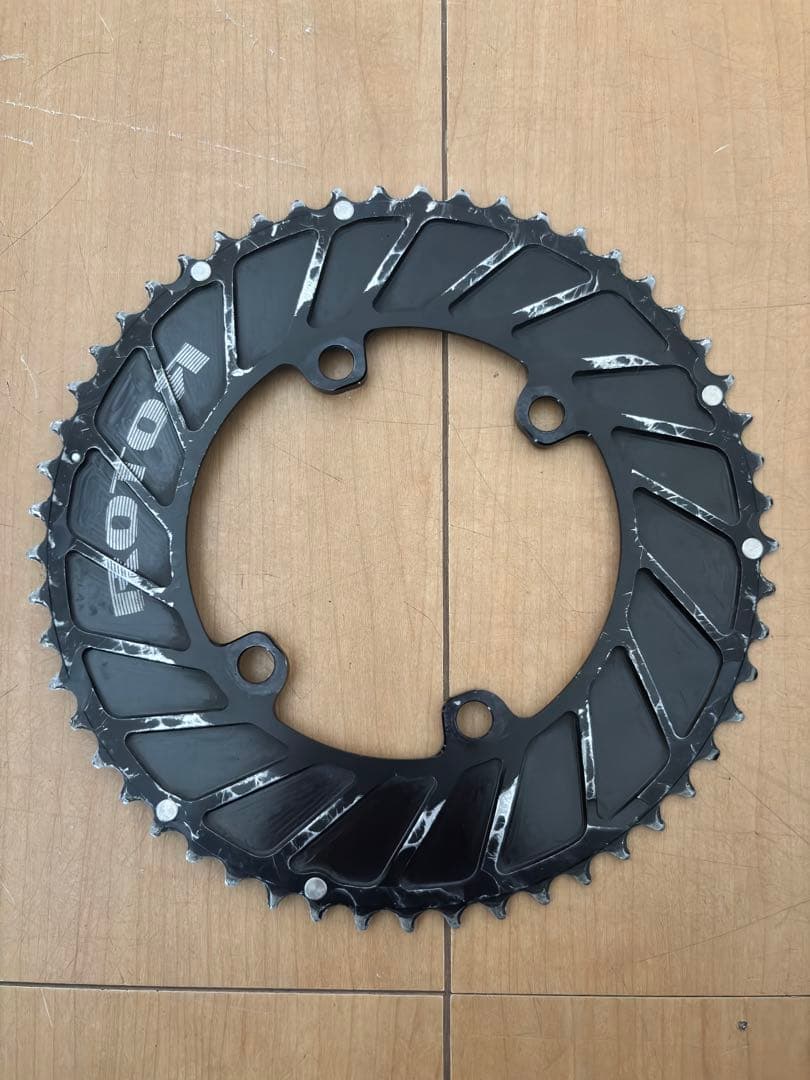 ROTOR エアロチェーンリング 53T/39T 110mm BCD