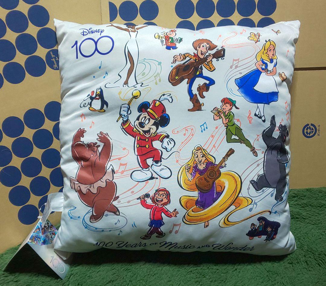 ディズニー 100周年 クッション トートバッグ