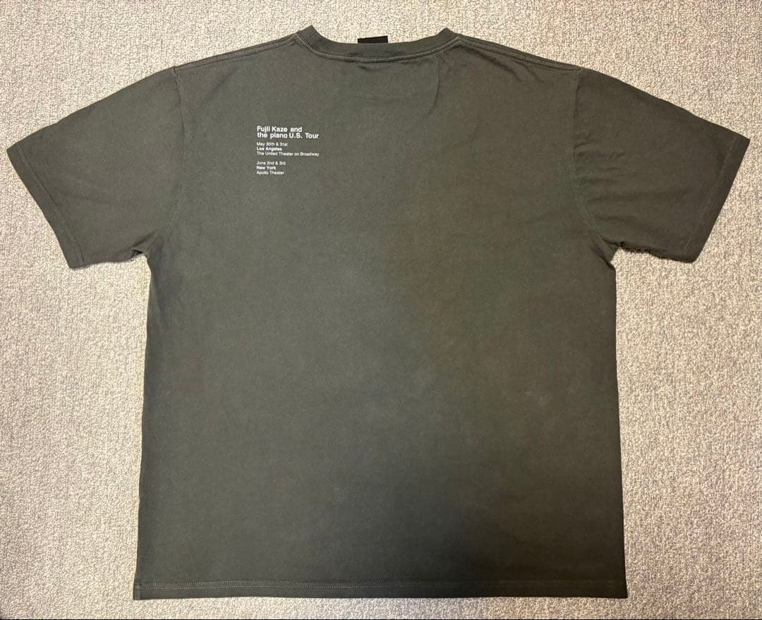 藤井風usツアーTシャツ半袖 黒 XLサイズ