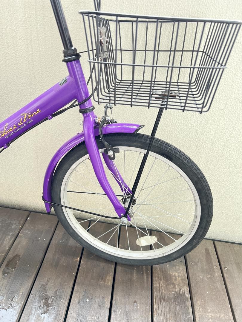 THREE STONE 折りたたみ自転車20インチ シマノ外装6段変速　引取専用