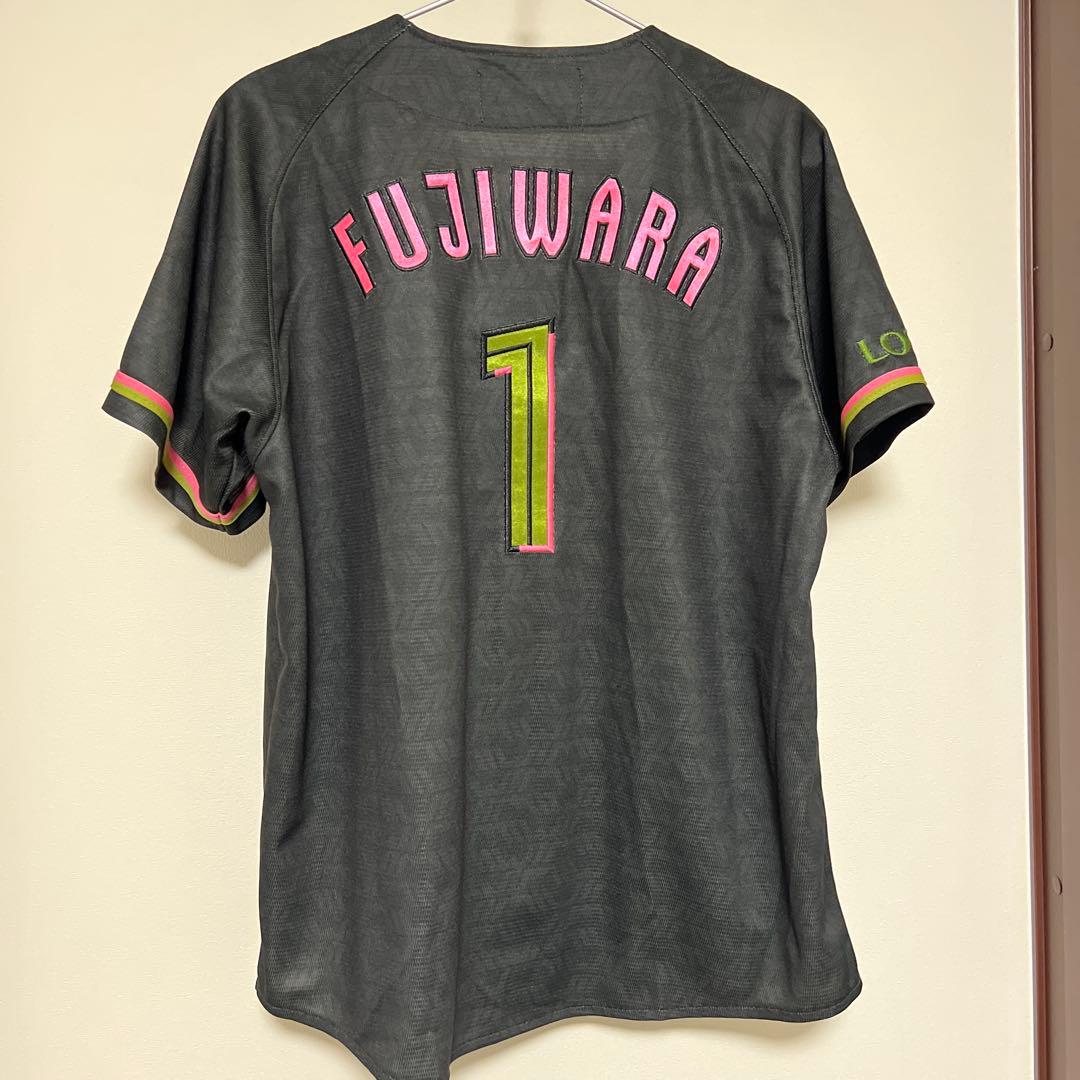 千葉ロッテマリーンズ 2024BLACK SUMMERユニフォーム 藤原恭大 S