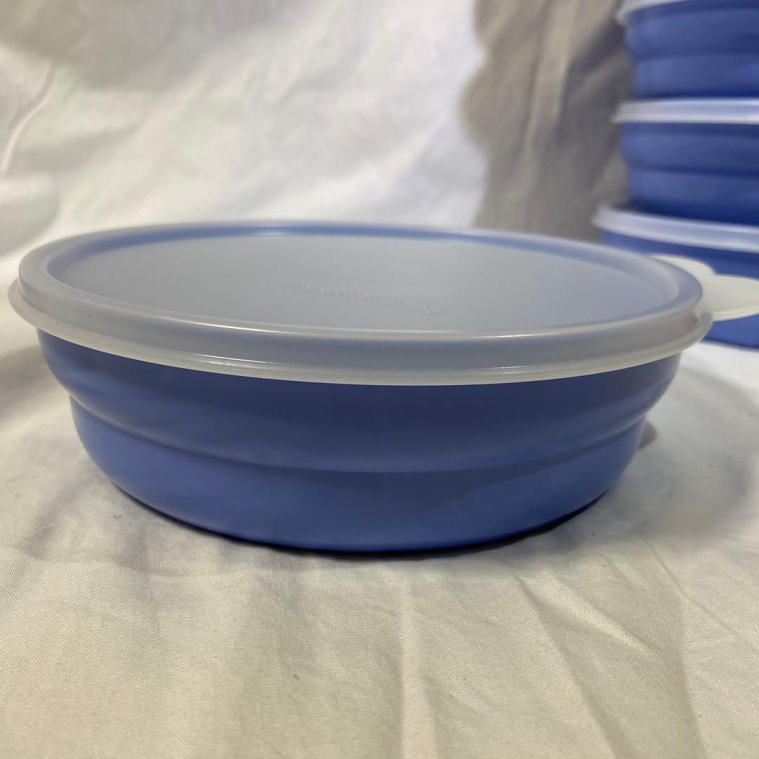 激安！　タッパーウェアTupperware 食品保存容器セット 6個 蓋付き