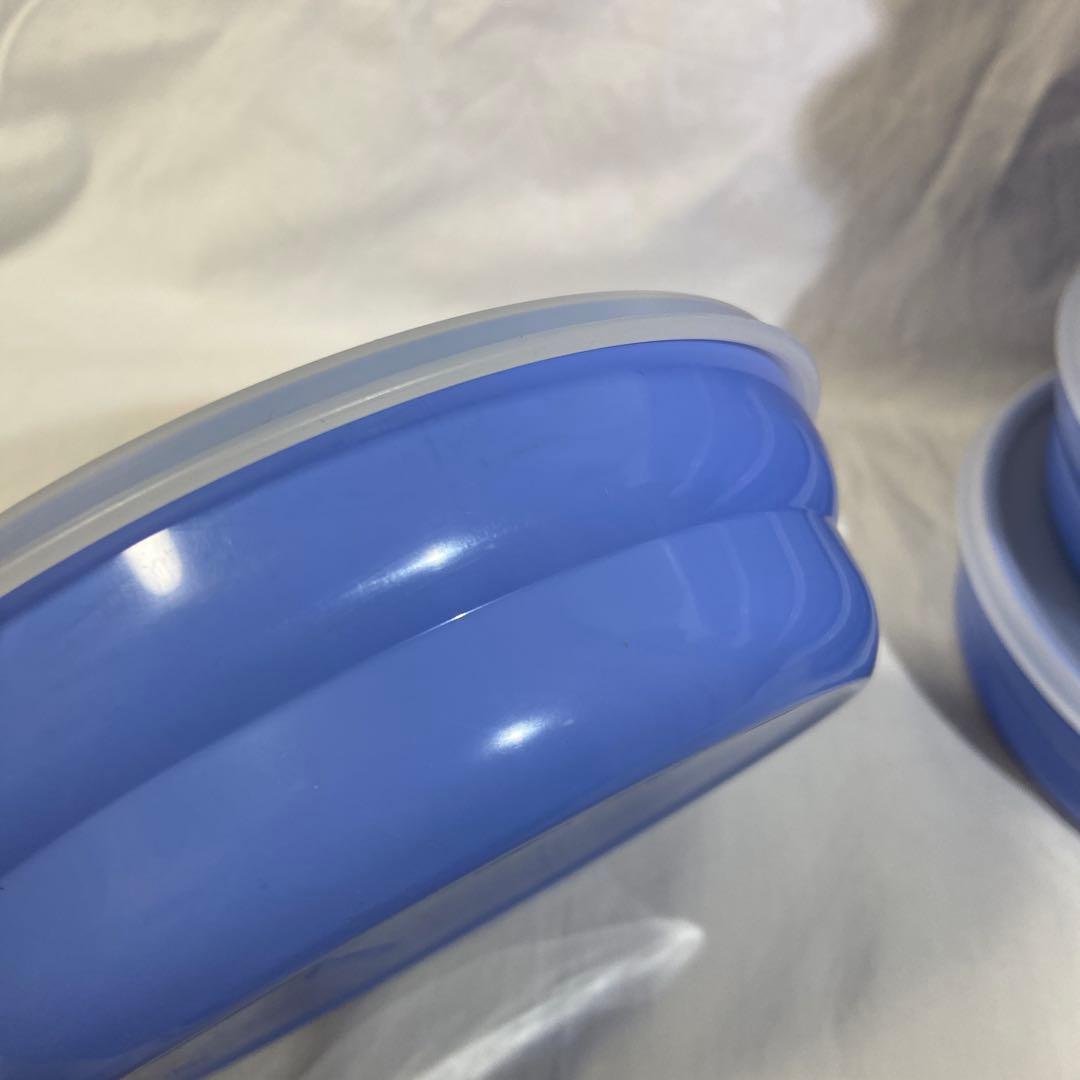 激安！　タッパーウェアTupperware 食品保存容器セット 6個 蓋付き