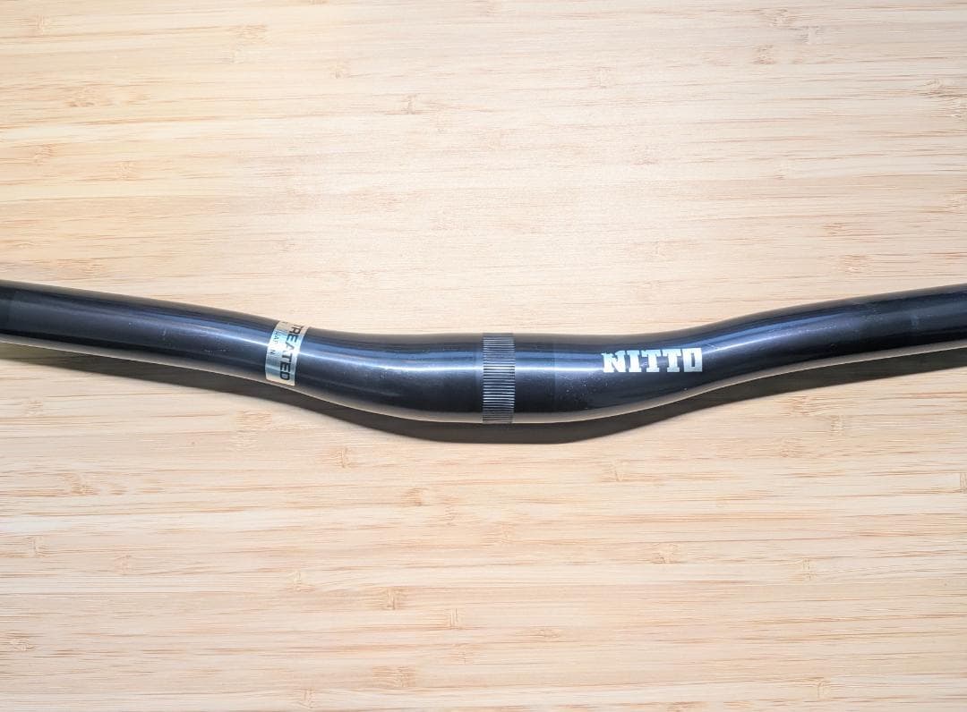 NITTO for shred bar 31.8mm ライザーバー Black