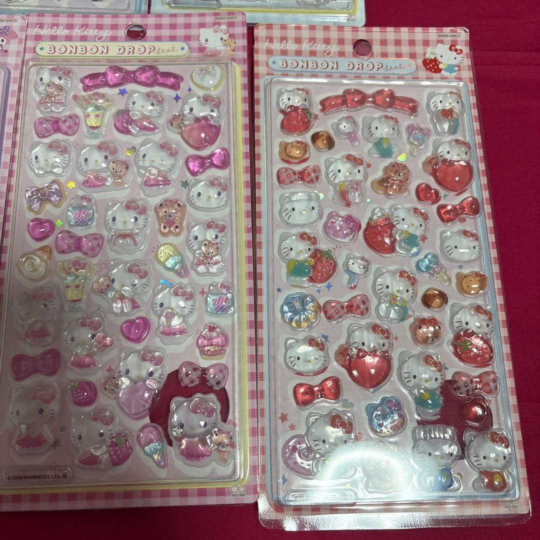 サンリオ♡ボンボンドロップシール　7枚セット