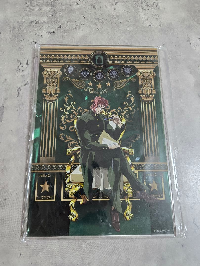 ジョジョの奇妙な冒険 JOJO WORLD アクリルボード 花京院典明