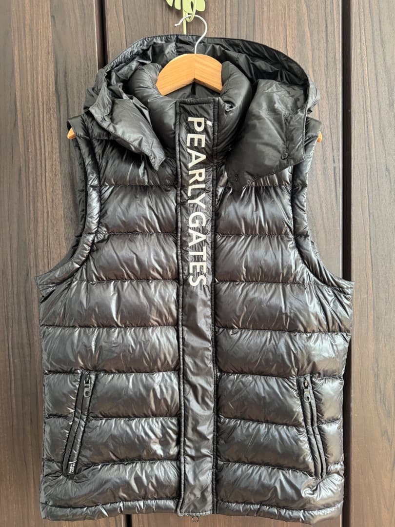 美品　PEARLY GATES メンズダウンジャケット　2way