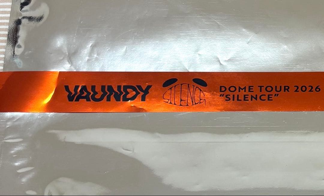 【Ｌ】 新品Vaundy Logo Layered \"SILENCE ⭐️銀テ付き