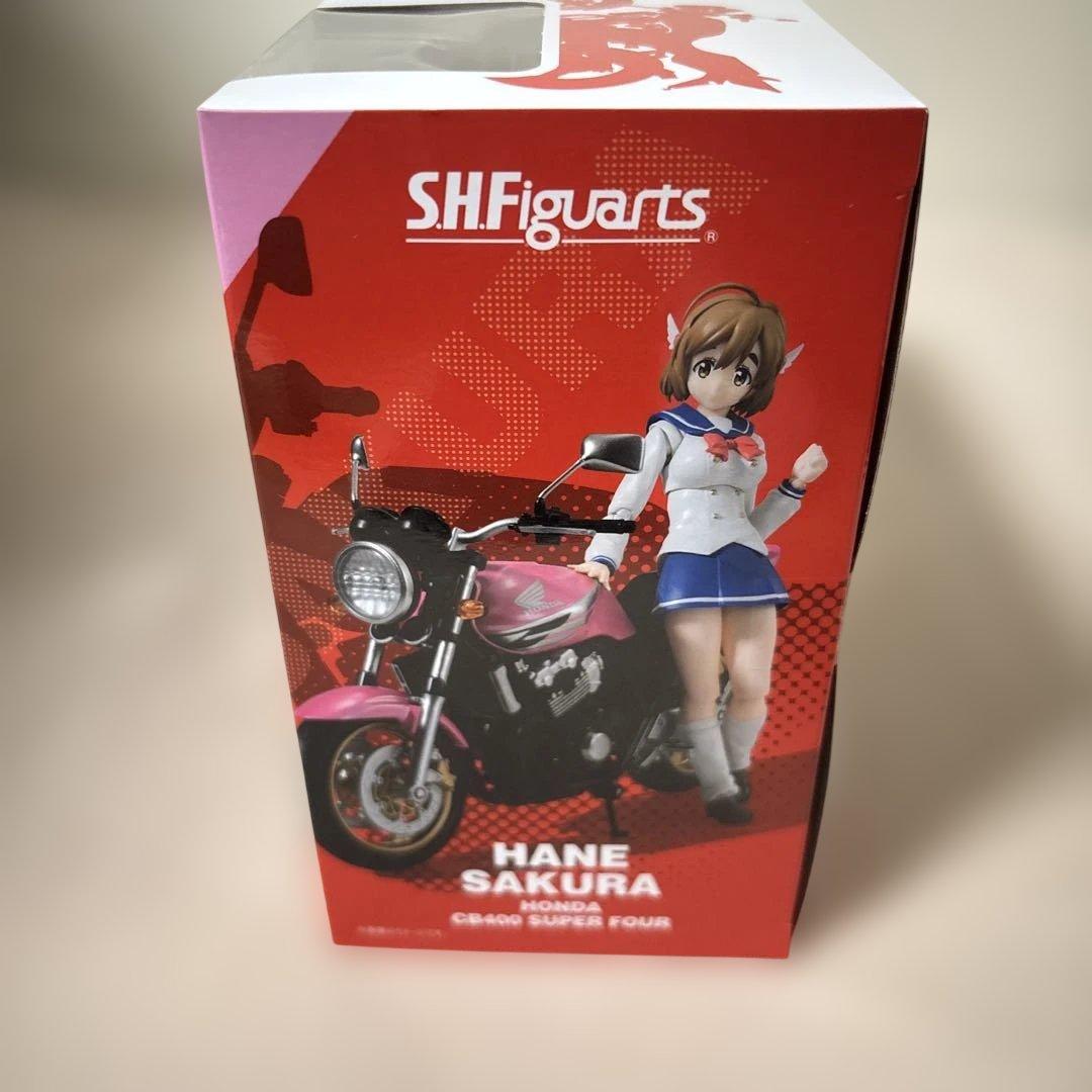 新品S.H.Figuartsばくおん!! 佐倉羽音＆HONDA CB400SF