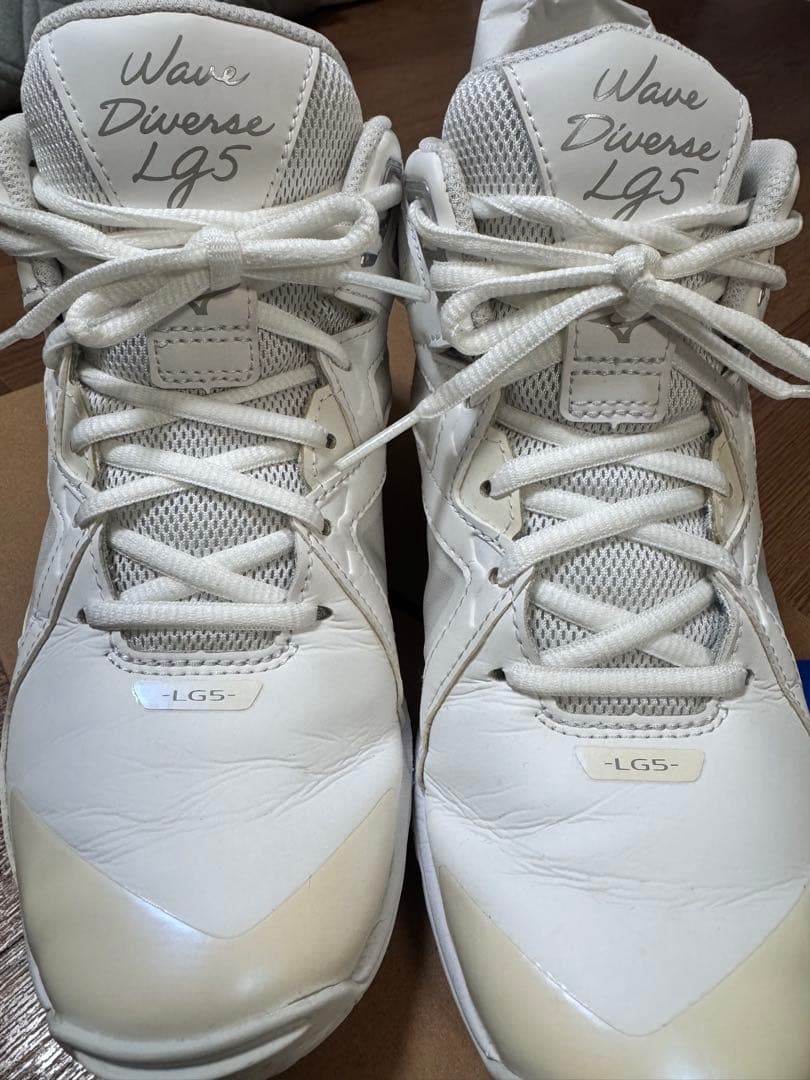 Mizuno Wave Diverse LG5 ホワイト