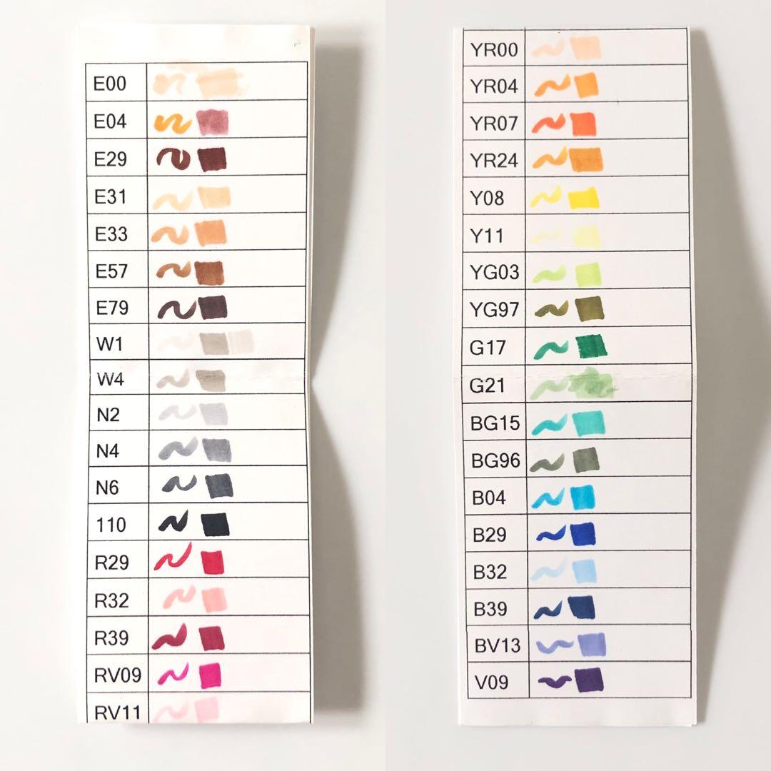 コピックスケッチ 36色セット＋おまけ付き